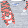 Conunto Camiseta Bebe Niño Gris 250170