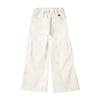 Jogger cargo marfil para niña