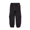 Jogger negro con bolsillos tipo cargo para niña