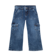 Jean Africa lavado Oscuro para niña