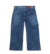 Jean Africa lavado Oscuro para niña