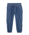 Pantalon Valeria lavado oscuro para niña
