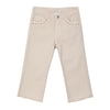 Pantalón Ruedo Al Corte Caqui Niña Ref.310577