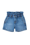 Short lavado medio para niña