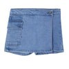 Falda Short Con Bolsillo Cargo Lavado Medio Niña Ref.320497