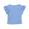 Camisa azul Laura para niña