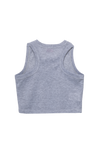 camiseta m/s karina gris jaspe para niña