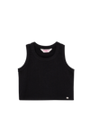 camiseta m/s karina negra para niña