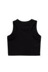 camiseta m/s karina negra para niña