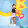 camiseta m/s karina negra para niña