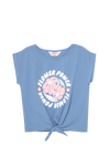 Camiseta Naty azul para niña