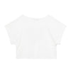 Camiseta estampada blanca para niña
