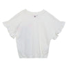 Camiseta Con Detalle De Bolero En Manga Niña Marfil 330656