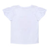 Camiseta Manga Corta Bebe Niña Blanco Ref.130592