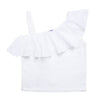 Camiseta A Un Solo Hombro Blanco Niña Ref.330730