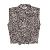 Blusa M/S Con Nudo Frente Niña Estampado 340224