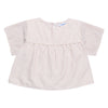 Blusa Con Franja Decorativa Marfil Ref.340244A