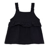 Blusa M/S Con Manualidad Negro Ref.340245A