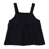 Blusa M/S Con Manualidad Negro Ref.340245A