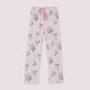 Pijama Larga En Pantalon Con Moño Rosado Niña Ref.350156A