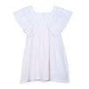 Vestido Con Guipiure Marfil Ref.390329A