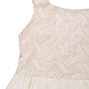 Vestido M/S Con Guipiure Marfil Ref.390330A