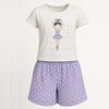 Conjunto Pijama Niña Marfil 350137