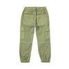 Jogger verde con bolsillos cargo para niño