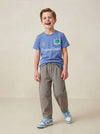 Pantalon Baggy Matias Gris Café Niño