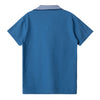 Camiseta polo Alan azul petroleo para niño