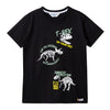 Camiseta Marcos negra manga corta para niño