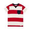 Camiseta manga corta Felipe roja para niño