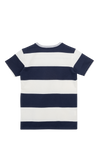 Camiseta manga corta Felipe azul para niño