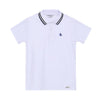 Polo Alan Cuello Tejido Niño Blanco Ref. 430941