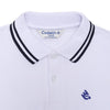 Polo Alan Cuello Tejido Niño Blanco Ref. 430941