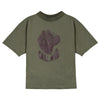 Camiseta M/C Estampado Verde NiñoRef.430983