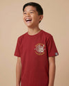 Camiseta Marcos M/C Rojo Niño