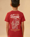 Camiseta Marcos M/C Rojo Niño