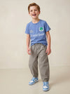 Camiseta Pacho Azul Medio Niño