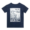 Set camiseta manga corta estampado tigre y bermuda para niño