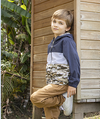 Chaqueta con capucha para niño
