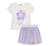 Conjunto iris marfil para bebe niña