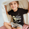 Pijama Camiseta Bermuda Niño Negro Ref. 450120