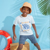 Camiseta M/C Con Estampado Marfil Niño Ref.430978