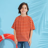 Camiseta M/C Silueta Oversize Rayas Niño Ref.430975
