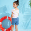 Falda Short Con Bolsillo Cargo Lavado Medio Niña Ref.320497