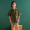 Polo Moda M/C Verde Militar NiñoRef.430984