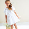 Vestido Con Guipiure Marfil Ref.390329A