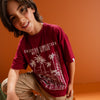 Camiseta M/C Con Estampado Vino Ref.430963A