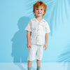 Conjunto Camisa M/C Y Bermuda Cargo Caqui Bebe Niño Ref.250186
